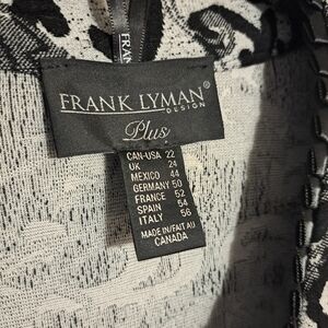 Dress jacket Frank Lyman plus size